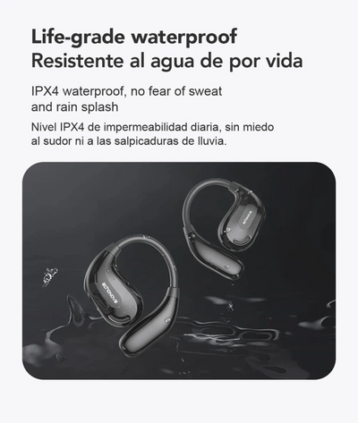 Translator Earbuds – 135+ Languages, Waterproof, 90H Battery, ASMR Headset