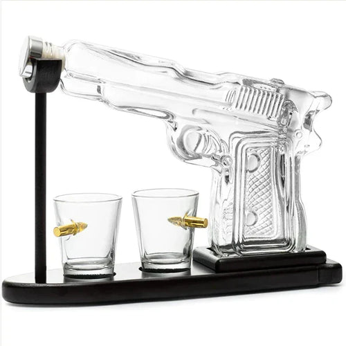 Pistol Whiskey Decanter