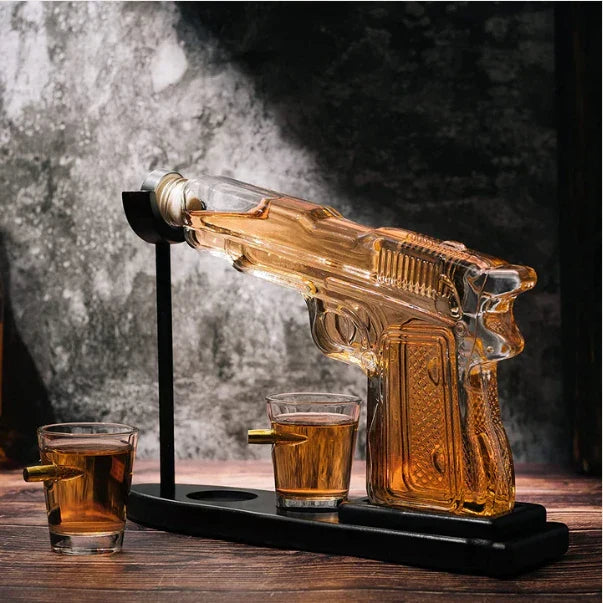 Pistol Whiskey Decanter