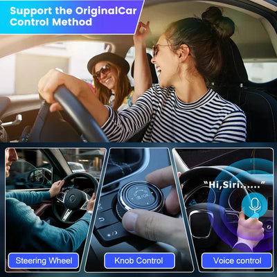 2025 NEW Upgrade Max Pro-Netflix /YouTube/ IPTV/TikTok Wireless CarPlay/ Android Auto Car Box