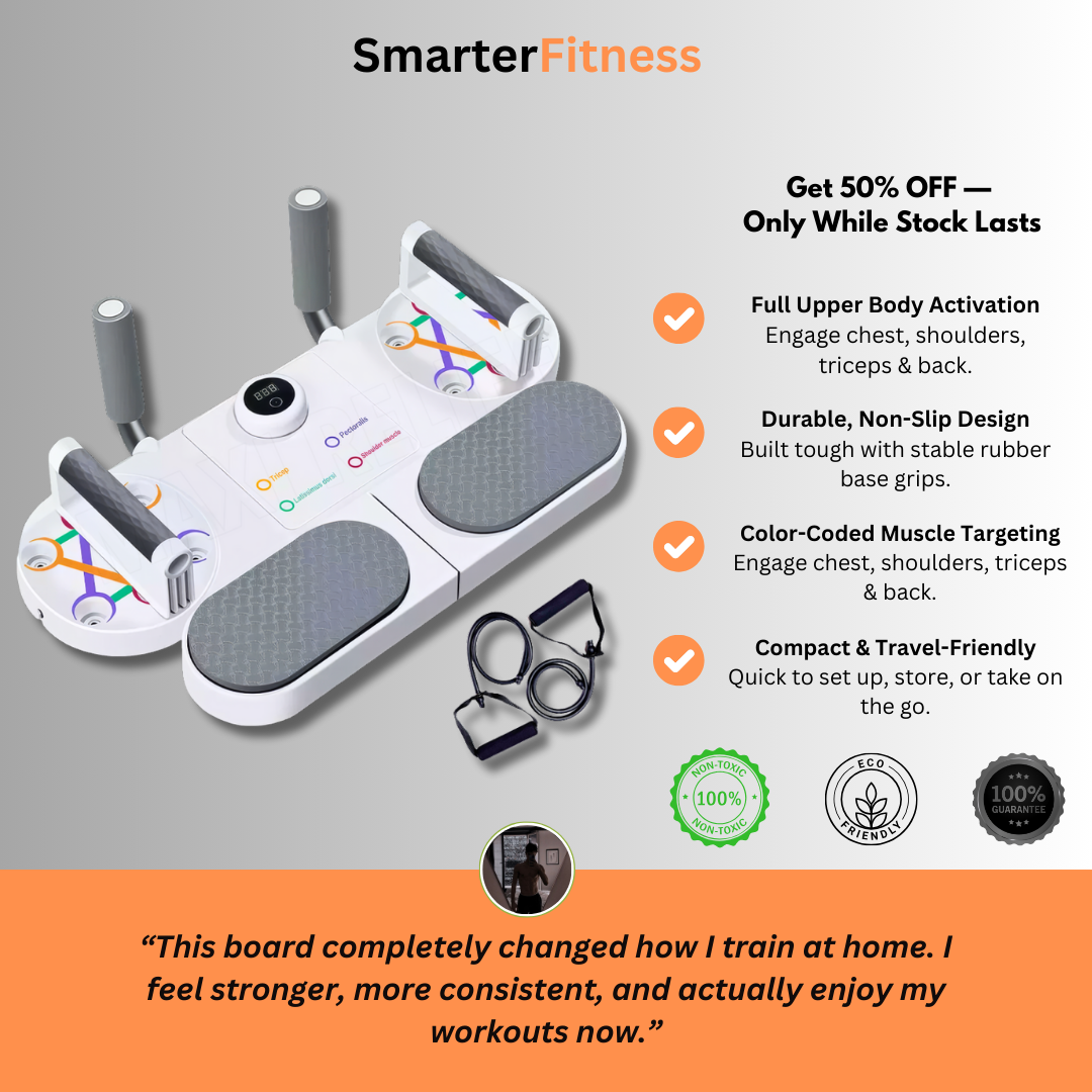 Smart Fitness Push Up Board