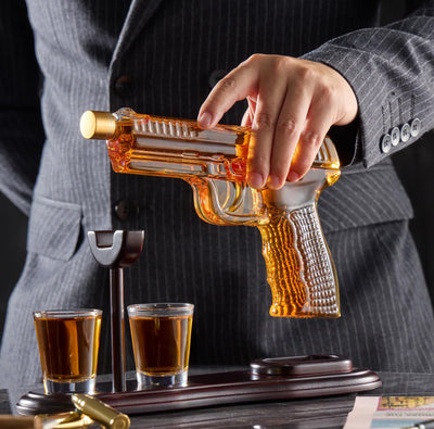 Pistol Whiskey Decanter