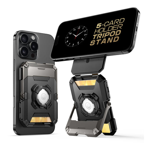 Magnetic Wallet with Stand