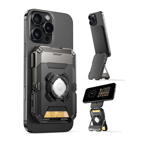 Magnetic Wallet with Stand